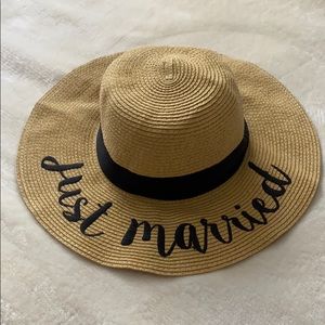 Just Married Sun Hat